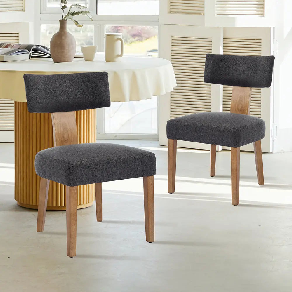 Vintage Solid Wooden Dining Chairs - Mikastools