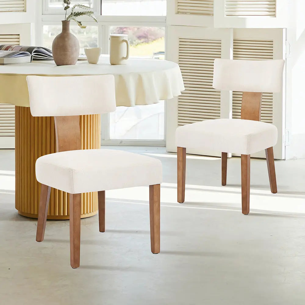 Vintage Solid Wooden Dining Chairs - Mikastools