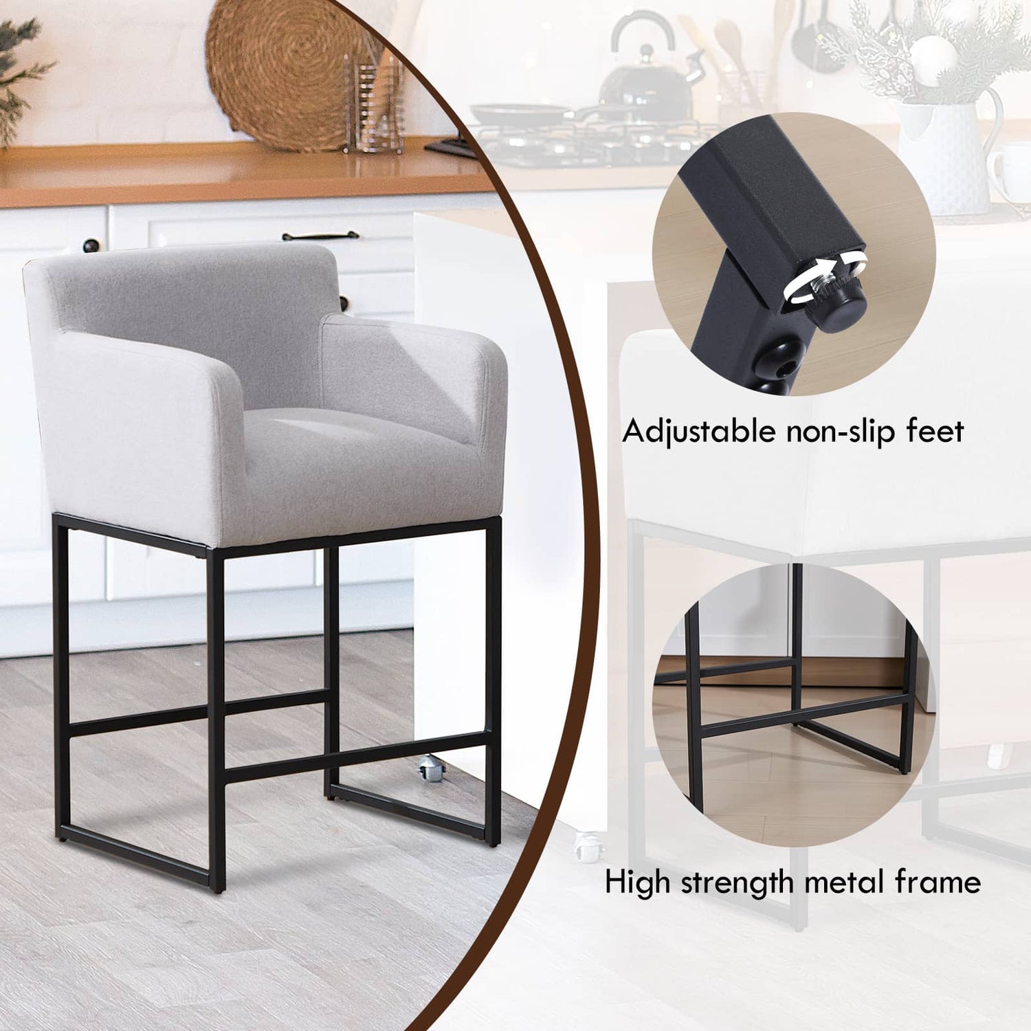 Upholstered Bar Stools