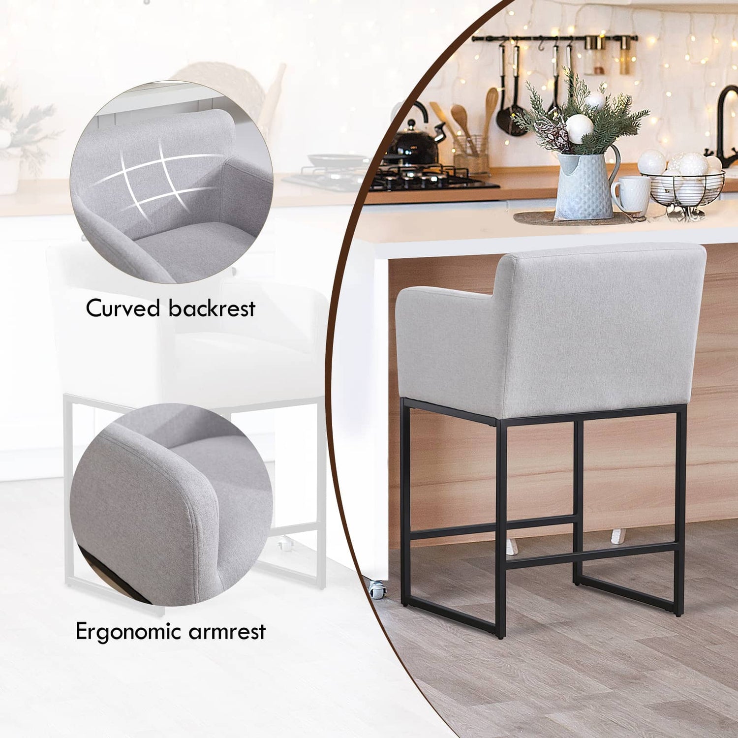 Upholstered Bar Stools